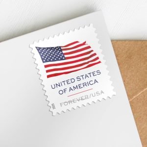 2025 US Flags Booklet Forever Stamps